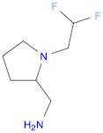 [1-(2,2-difluoroethyl)pyrrolidin-2-yl]methanamine