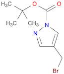 1H-Pyrazole-1-carboxylic acid, 4-(bromomethyl)-, 1,1-dimethylethylester