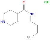 N-butylpiperidine-4-carboxamide hydrochloride