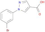 1-(3-bromophenyl)-1H-pyrazole-4-carboxylic acid