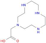 2-(1,4,7,10-tetraazacyclododecan-1-yl)acetic acid