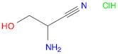2-amino-3-hydroxypropanenitrile hydrochloride