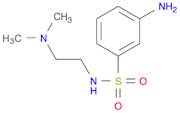 3-amino-N-[2-(dimethylamino)ethyl]benzene-1-sulfonamide