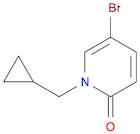 5-bromo-1-(cyclopropylmethyl)-1,2-dihydropyridin-2-one