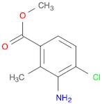 methyl 3-amino-4-chloro-2-methylbenzoate