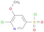 6-chloro-5-methoxypyridine-3-sulfonyl chloride