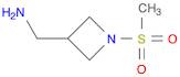 (1-methanesulfonylazetidin-3-yl)methanamine