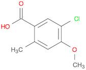 5-Chloro-4-methoxy-2-methylbenzoic Acid