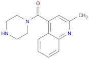 2-methyl-4-(piperazine-1-carbonyl)quinoline