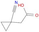 2-(1-cyanocyclopropyl)acetic acid