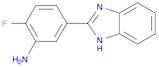 5-(1H-1,3-benzodiazol-2-yl)-2-fluoroaniline