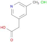 2-(5-methylpyridin-3-yl)acetic acid hydrochloride