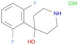 4-(2,6-difluorophenyl)piperidin-4-ol hydrochloride