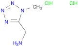 (1-methyl-1H-1,2,3,4-tetrazol-5-yl)methanamine dihydrochloride