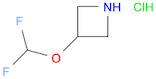 3-(difluoromethoxy)azetidine hydrochloride