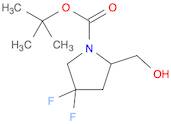 tert-butyl 4,4-difluoro-2-(hydroxymethyl)pyrrolidine-1-carboxylate