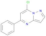 7-chloro-5-phenylpyrazolo[1,5-a]pyrimidine