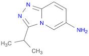 3-(propan-2-yl)-[1,2,4]triazolo[4,3-a]pyridin-6-amine