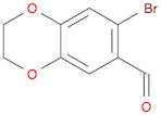 7-bromo-2,3-dihydro-1,4-benzodioxine-6-carbaldehyde