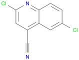 2,6-dichloroquinoline-4-carbonitrile