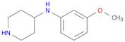 N-(3-methoxyphenyl)piperidin-4-amine