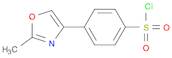 4-(2-Methyl-1,3-oxazol-4-yl)benzene-1-sulfonyl Chloride