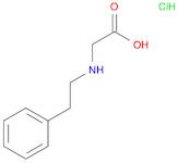 2-[(2-phenylethyl)amino]acetic acid hydrochloride