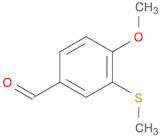 4-methoxy-3-(methylsulfanyl)benzaldehyde