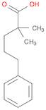 Benzenepentanoic acid, a,a-dimethyl-