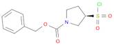 benzyl (3R)-3-(chlorosulfonyl)pyrrolidine-1-carboxylate