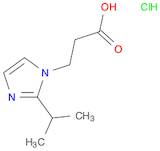 3-[2-(propan-2-yl)-1H-imidazol-1-yl]propanoic acid hydrochloride