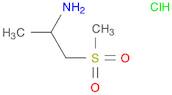 1-methanesulfonylpropan-2-amine hydrochloride