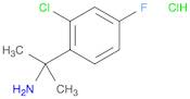 2-(2-chloro-4-fluorophenyl)propan-2-amine hydrochloride