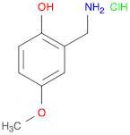 2-(aminomethyl)-4-methoxyphenol hydrochloride