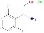 2-amino-2-(2,6-difluorophenyl)ethan-1-ol hydrochloride