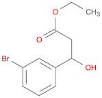 ethyl 3-(3-bromophenyl)-3-hydroxypropanoate