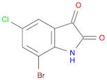 7-Bromo-5-chloroindoline-2,3-dione
