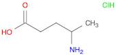 4-aminopentanoic acid hydrochloride