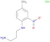 N-(3-aminopropyl)-4-methyl-2-nitroaniline hydrochloride