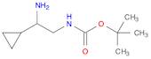 tert-butyl N-(2-amino-2-cyclopropylethyl)carbamate