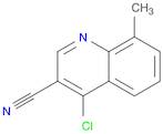 4-chloro-8-methylquinoline-3-carbonitrile