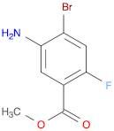 methyl 5-amino-4-bromo-2-fluorobenzoate