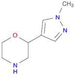 2-(1-methyl-1H-pyrazol-4-yl)morpholine