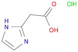 2-(1H-Imidazol-2-yl)acetic acid hydrochloride