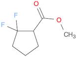 methyl 2,2-difluorocyclopentane-1-carboxylate