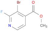 methyl 3-bromo-2-fluoropyridine-4-carboxylate