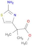 methyl 2-(2-amino-1,3-thiazol-4-yl)-2-methylpropanoate