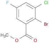 methyl 2-bromo-3-chloro-5-fluorobenzoate