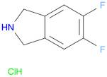 5,6-difluoro-2,3-dihydro-1H-isoindole hydrochloride