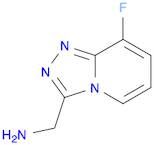 {8-fluoro-[1,2,4]triazolo[4,3-a]pyridin-3-yl}methanamine